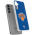 NBA New York Knicks Distressed Galaxy S24 Plus Clear Case
